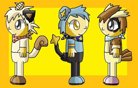 Human Team Sparkypaws By Pokemonlpsfan On Deviantart