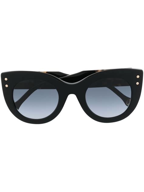 Carolina Herrera Lentes De Sol Con Armaz N Cat Eye Oversize Farfetch