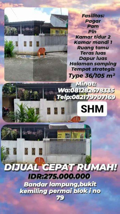 Di Jual Cepat Rumah Shm Dijual Co Id