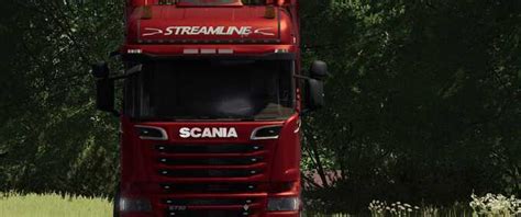 Ls22 Scania Streamline Euro 5 V 1 2 0 0 Lkws Mod Für Landwirtschafts