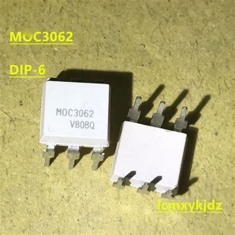 10Pcs/Lot , MOC3062 MOC3062M MOC3062SR2M DIP 6/SOP 6 ,New Oiginal ...