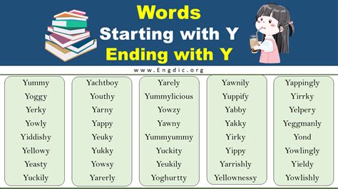 Words Starting With Y And Ending With Y EngDic