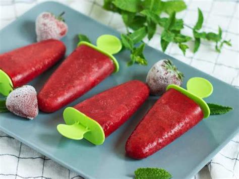 Клубничный лед — рецепт с фото пошагово