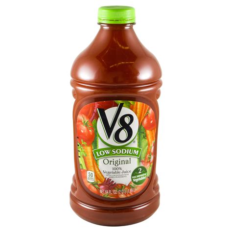 V8 Low Sodium Vegetable Juice Nutrition Facts Besto Blog