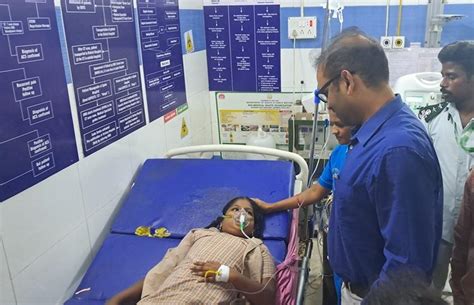 Tamil Nadu 72 Students Hospitalised After Inhaling Gas In Dharmapuri