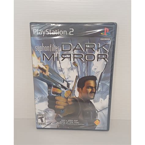 Jogo Ps Syphon Filter Dark Mirror Novo Lacrado Original Shopee Brasil