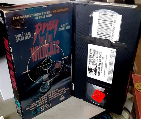 Vhs Pray For The Wildcats 1974 Andy Griffith William Shatner Angie Dickinson Htf Ebay