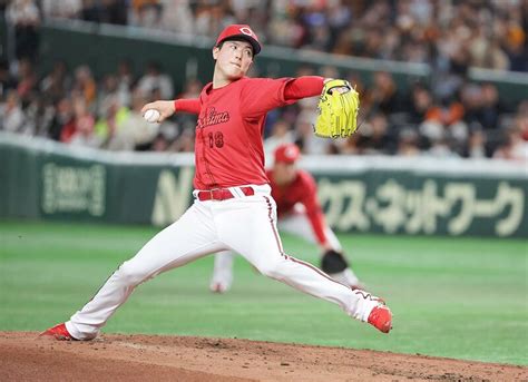 写真：【広島】森下暢仁 今季初登板で6回力投失点も〝不運〟天井打のみ 東スポweb