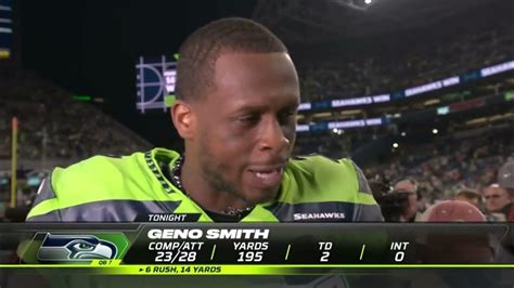 Geno Smith “they Wrote Me Off But I Ain’t Write Back” 🔥 Youtube