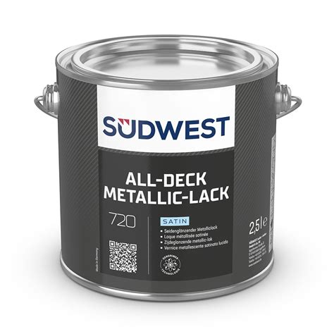 S Dwest All Deck Metallic Lack Satin