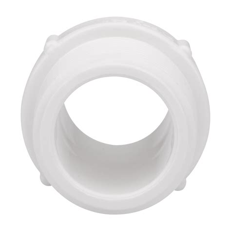 Snapklik 20Pack 3 4 Inch PVC Nipple Male Thread Coupling Adapter