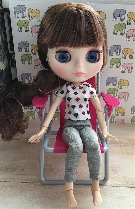 Neo Blythe Doll Nude BJD From Factory Matte Face Brown Hair Joint Body EBay