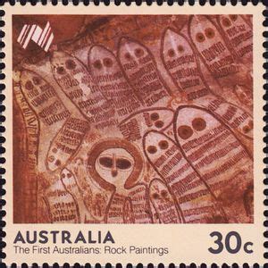 Stamp Wandjina Spirit Gibb River WA Australia Bicentenary Of