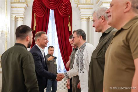 Prezydent RP Andrzej Duda w Kijowie Wydarzenia Biuro Bezpieczeństwa