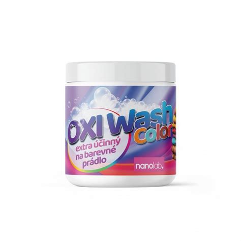 Nanolab OXI Wash Color na barevné prádlo - 500 g | SANOMED.cz