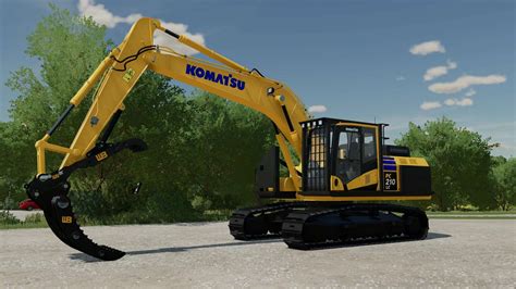 Komatsu Bagger Mega Pack V1000 Mod Landwirtschafts Simulator 25