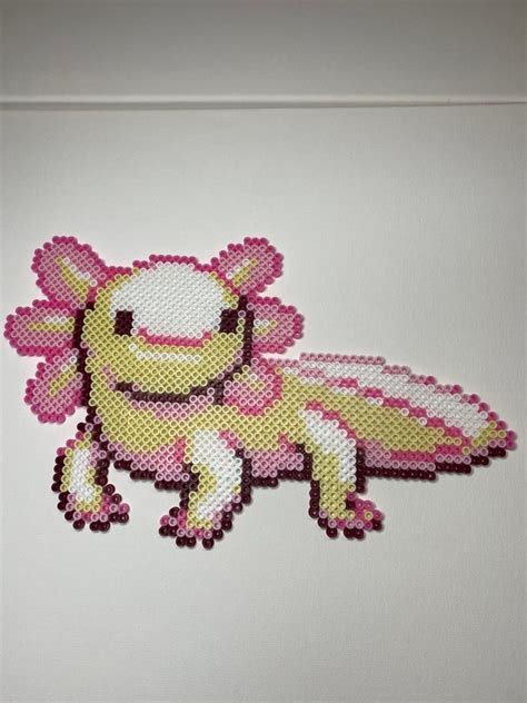 Axolotl Perler Bead Etsy