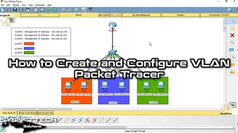 How To Create And Configure Vlan On Cisco Switch In Cisco Packet Tracer