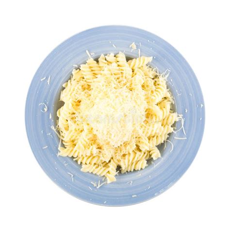 Grated Cheese on Pasta stock image. Image of cutout - 118129131