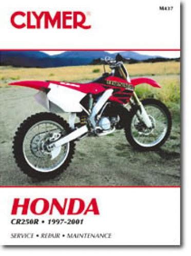 Honda CR250R 1997 2001 Clymer Motorcycle Repair Manual