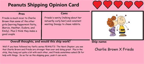 Opinion on Charlie Brown X Frieda by HowieP on DeviantArt