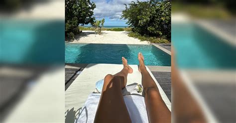 Irina Shayk Wears Cheeky Thong Bikini During Beach Getaway Photos