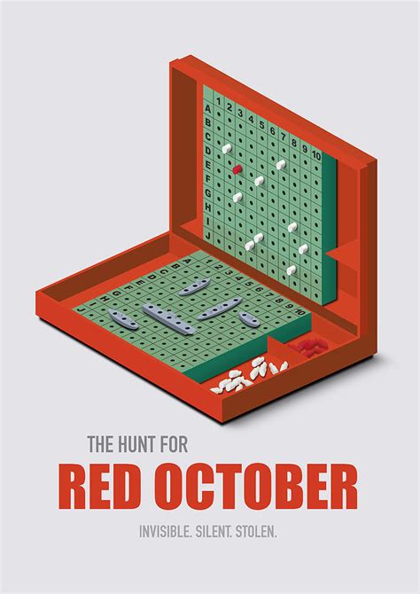 The Hunt for Red October - Alternative Movie Poster Digital Art by ...