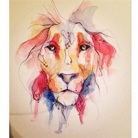 Tattoo Sketch Watercolor Ilustration By Marisa Parga Https