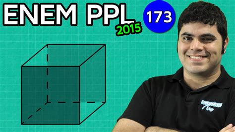 ENEM PPL 2015 Matemática 38 Planificação do Cubo YouTube