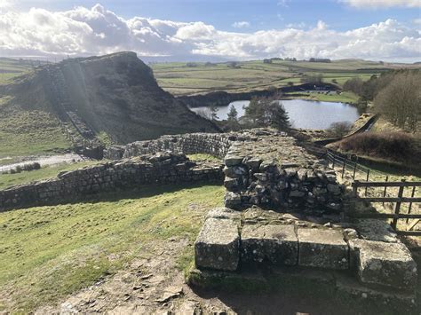 Milecastle Hadrian S Wall Cawfields Northumberland Flickr