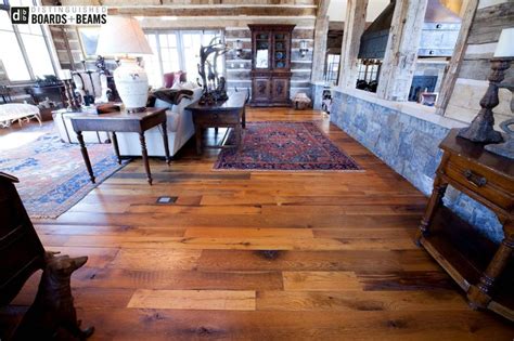 Reclaimed Barn Wood Flooring Finishes Distinguished Boards And Beams