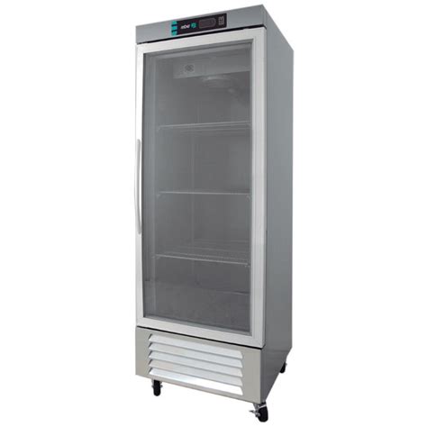 REFRIGERADOR VERTICAL 1 PUERTA DE CRISTAL ASBER MOD ARR 23 G H HC Mas