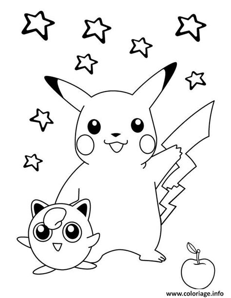 Coloriage Pikachu Dessin Pikachu Imprimer