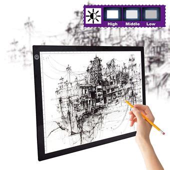 Tablette Luminosit Jeobest A Table Dessin Panneau Led R Glable Pad