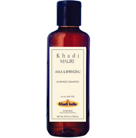 Khadi Mauri Herbal Amla And Bhringraj Herbal Shampoo Buy Bottle Of 210