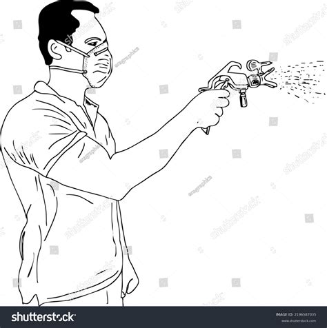 74 Cartoon Spray Gun Painting Images, Stock Photos & Vectors | Shutterstock