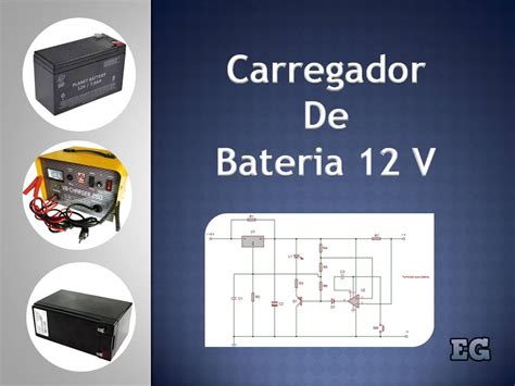 Circuito Carregador De Bateria V Eletr Nica De Garagem