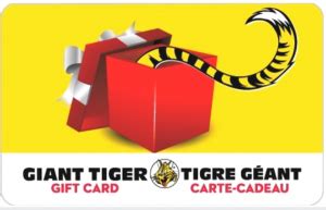 Win Free Giant Tiger Gift Cards