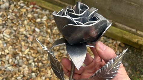 My First Attempt At Making A Lead Rose Youtube