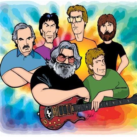 Grateful Dead Grateful Dead Caricature Grateful