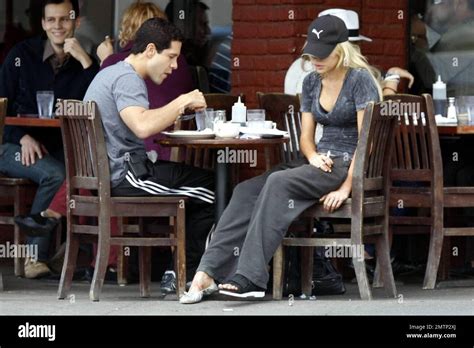 English/Australian actress and singer Sophie Monk enjoys a Sunday ...