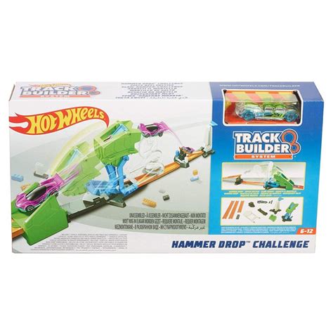Jual Original Hot Wheels Track Builder Hammer Drop Challenge Shopee Indonesia