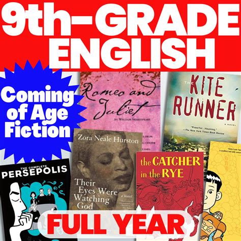 9th-Grade English: Coming-of-Age Literature – Rigorous Resources