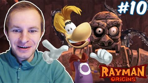 РЕЙМАН И КАМЕННЫЙ ГОЛЕМ | RAYMAN ORIGINS #10 - YouTube