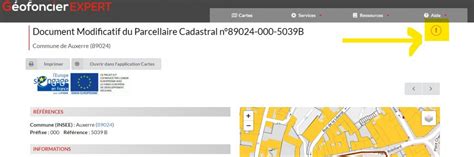 Signalez Des Incohérences Sur Les Documents Cadastraux Géofoncier