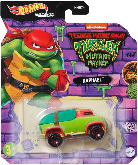 Amazon Hot Wheels Teenage Mutant Ninja Turtles Raphael Toys Games
