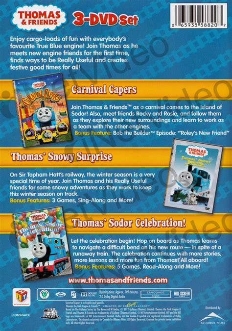 Thomas and Friends - Celebrate with Thomas 3-DVD Set (Boxset) on DVD Movie