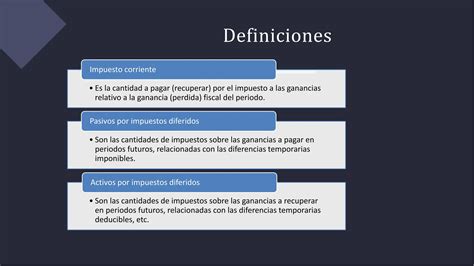 Norma Internacional De Contabilidad Nic 12 PPT