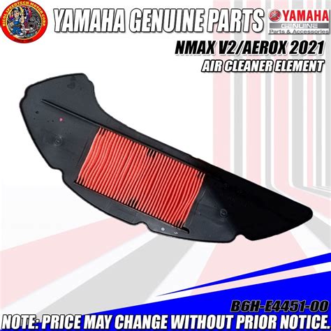 Nmax V Aerox V Air Cleaner Element Ygp Genuine B H E