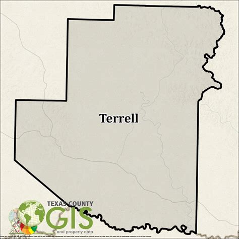 Terrell County Tx Gis Shapefile Property Data